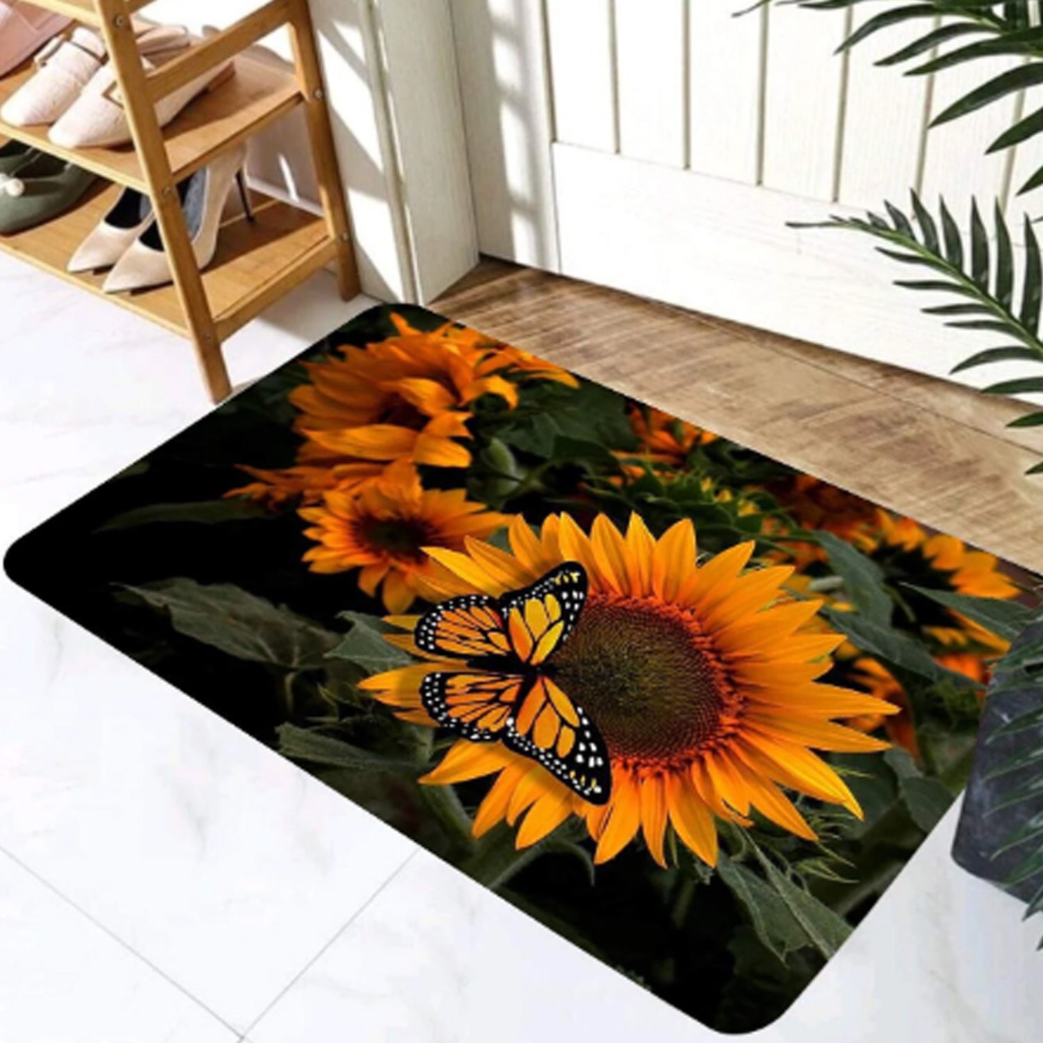 8165 Floor Mat, Bath Mat, Door Mat Floral Pattern, Jacquard, Washable, Non-Slip, Stylish, Floral Pattern, Print Rug Mat, Stylish, Quality, Abrasion Resistant, Soundproofing, Hot Carpet, All Seasons, For Kitchen, Bedroom, Living Room (80x50 Cm) 8165 Floor Mat, Bath Mat, Door Mat Floral Pattern, Jacquard, Washable, Non-Slip, Stylish, Floral Pattern, Print Rug Mat, Stylish, Quality, Abrasion Resistant, Soundproofing, Hot Carpet, All Seasons, For Kitchen, Bedroom, Living Room (80x50 Cm)
